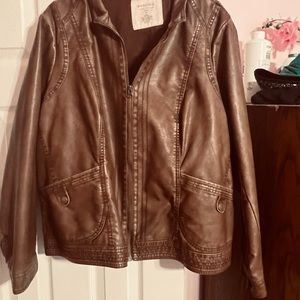 Sonoma leather jacket